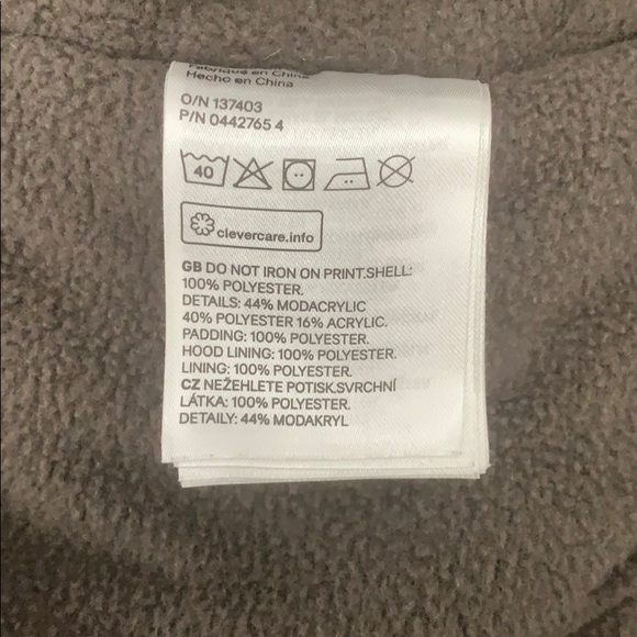 Dark Green H&M winter snow suit for baby - Picture 4 of 5